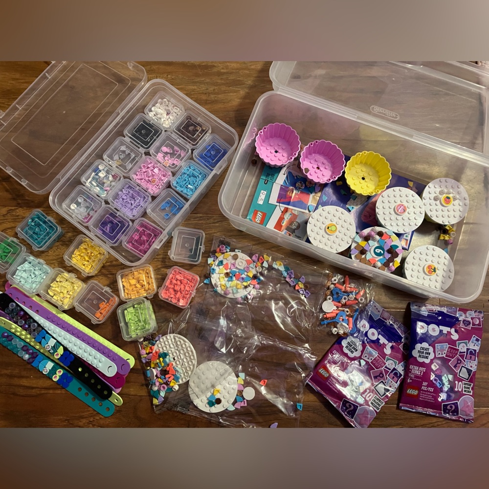 Huge lot of LEGO dots